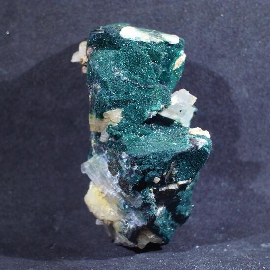 Malachite On Chalcopyrite