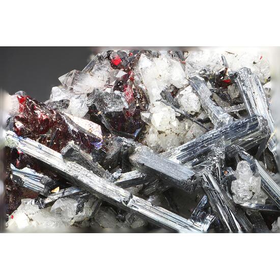 Cinnabar & Stibnite