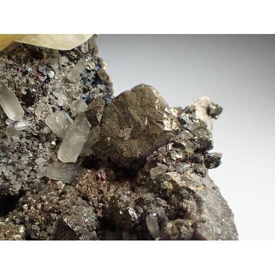 Calcite & Chalcopyrite