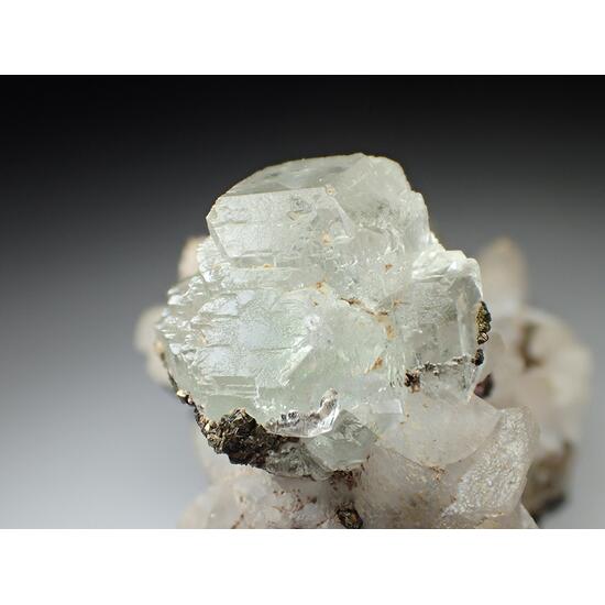 Fluorite Chalcopyrite & Calcite