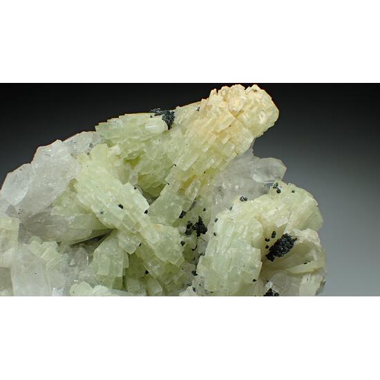 Prehnite & Quartz