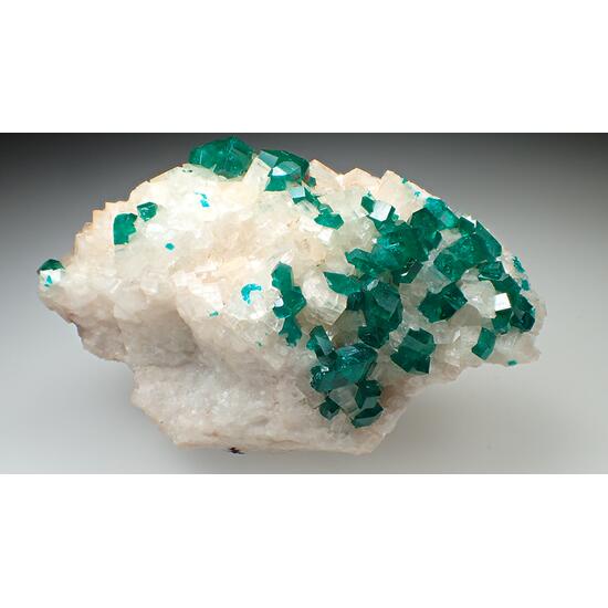 Dioptase & Calcite