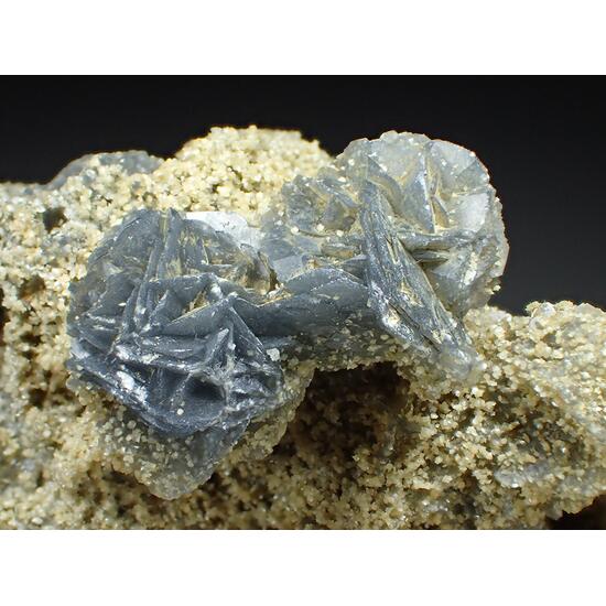 Calcite & Boulangerite