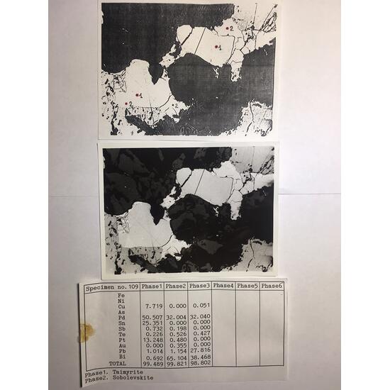 Taimyrite & Sobolevskite