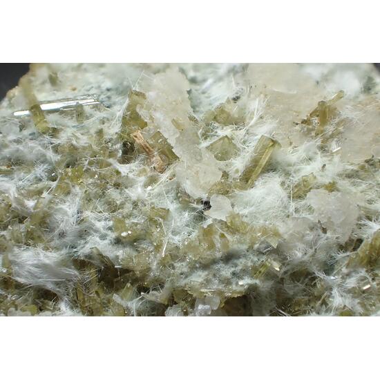 Prehnite & Epidote & Byssolite