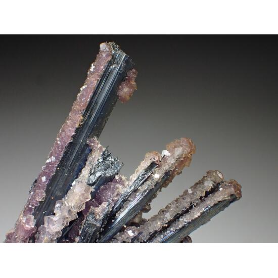 Fluorite & Stibnite