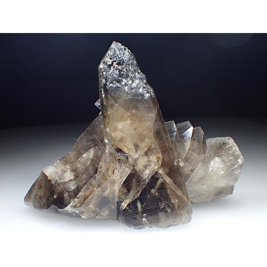 Smoky Quartz & Fluorite & Pyrite & Wolframite