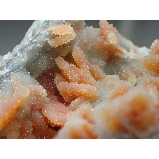 Wulfenite & Quartz