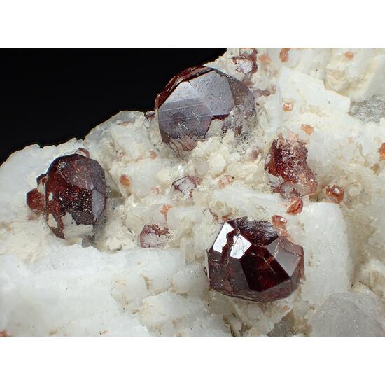 Spessartine & Quartz & Feldspar