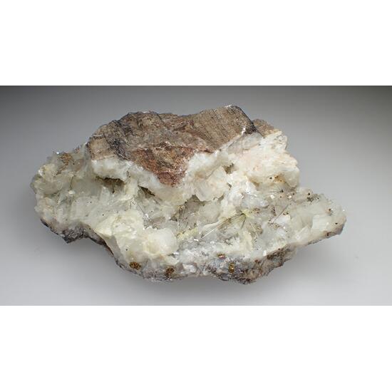 Millerite Dolomite & Chalcopyrite