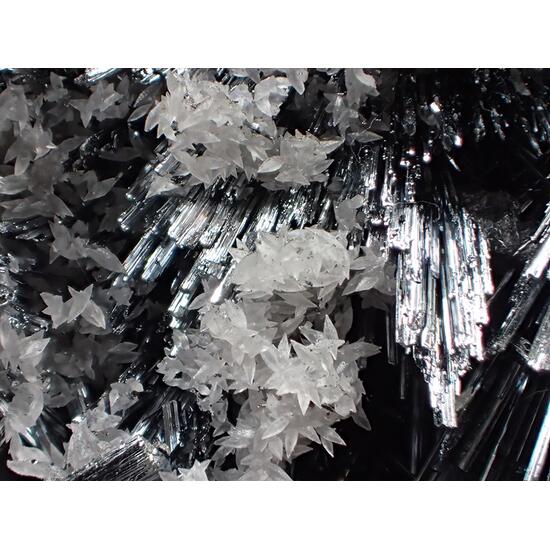 Stibnite & Calcite