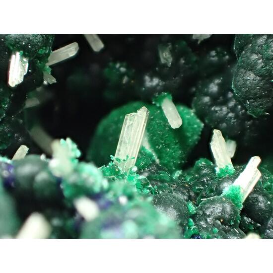 Cerussite & Malachite