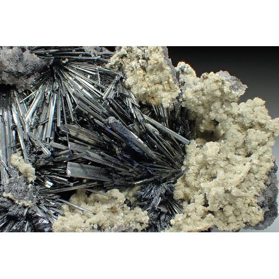 Stibnite Dolomite & Calcite