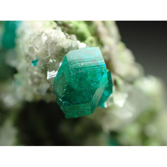 Dioptase & Duftite & Calcite