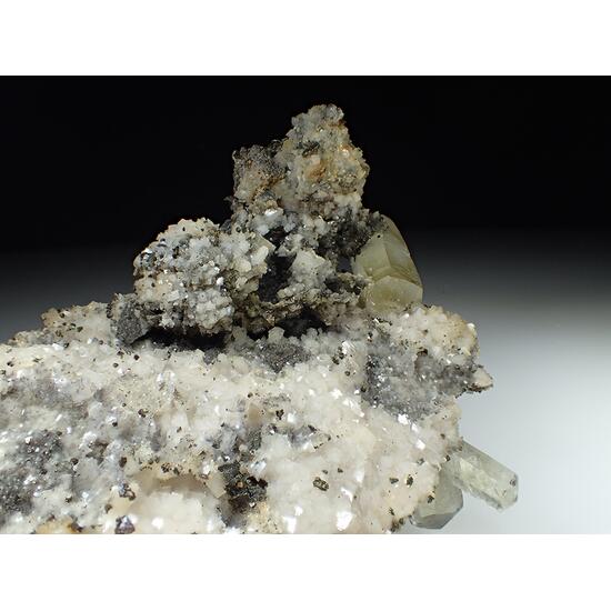 Calcite Chalcopyrite & Dolomite