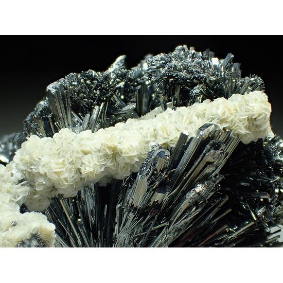 Stibnite & Calcite