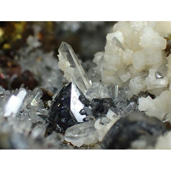 Scheelite Chalcopyrite Quartz & Calcite