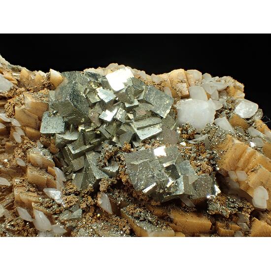 Pyrite Calcite & Dolomite