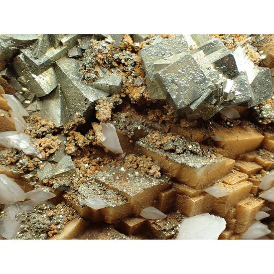 Pyrite Calcite & Dolomite