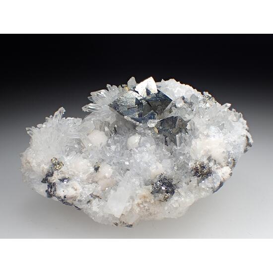 Tetrahedrite & Quartz