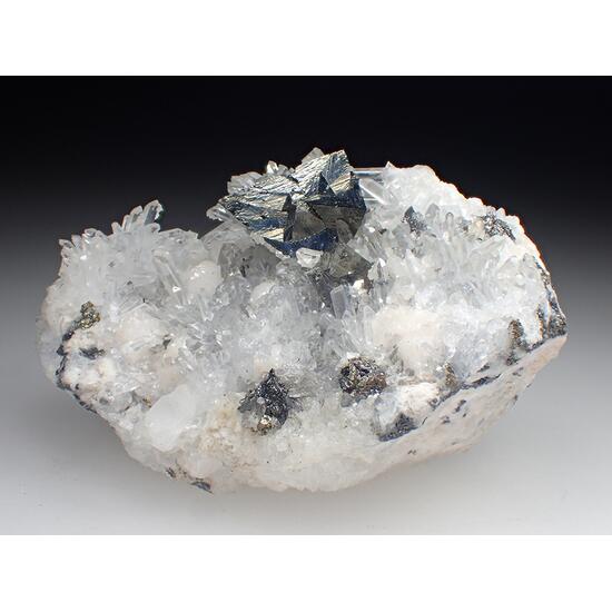 Tetrahedrite & Quartz