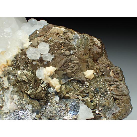 Pyrite Calcite & Arsenopyrite