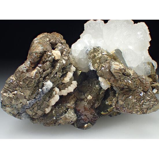 Pyrite Calcite & Arsenopyrite