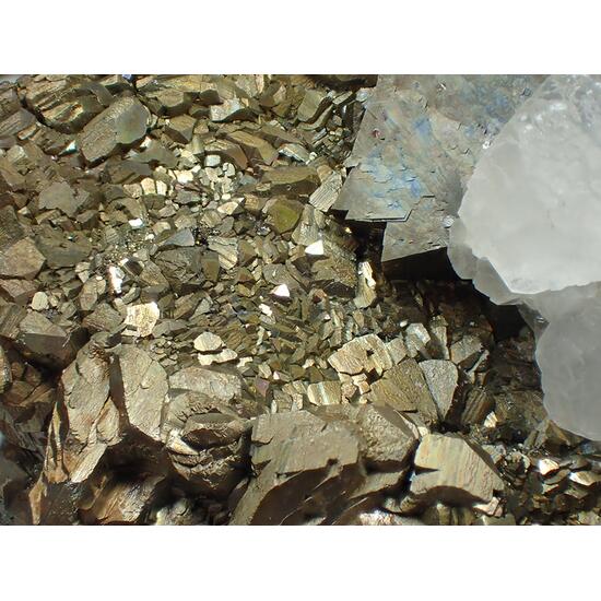 Pyrite Calcite & Arsenopyrite