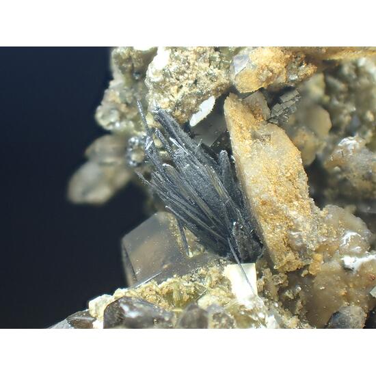 Cosalite Quartz Pyrite & Muscovite