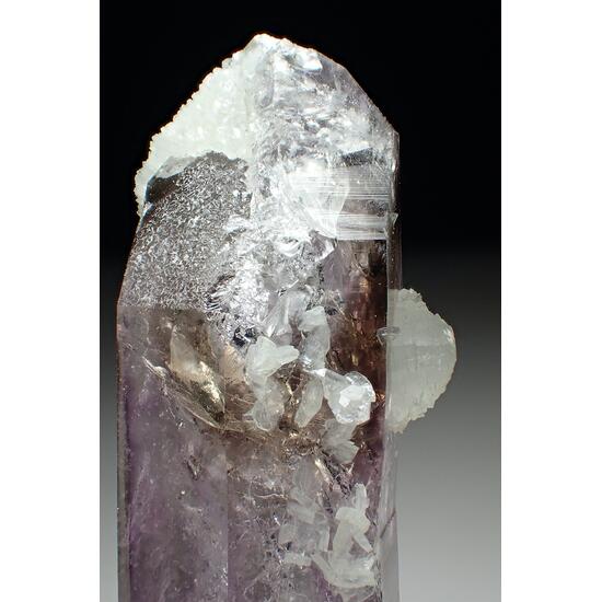 Amethyst Smoky Quartz & Prehnite