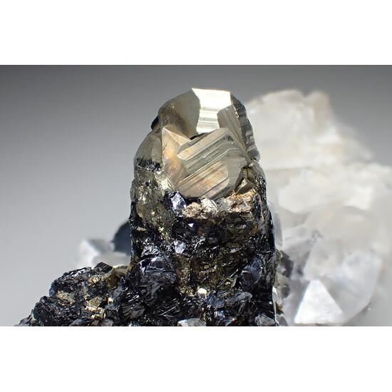 Pyrite Sphalerite & Calcite