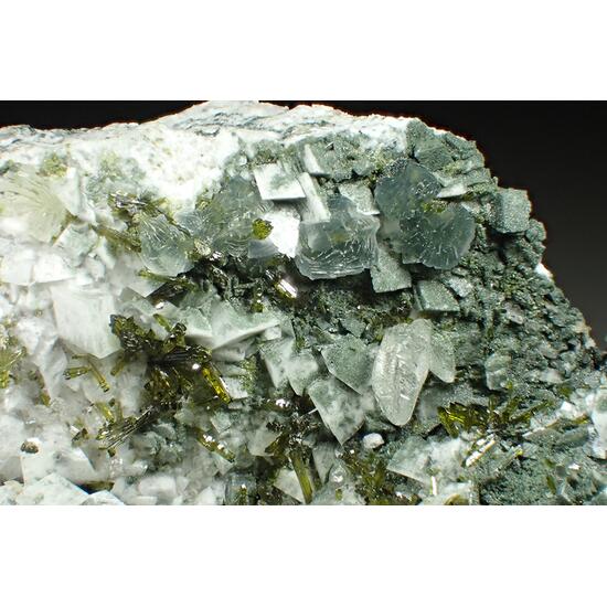 Epidote Prehnite Adularia & Scolecite