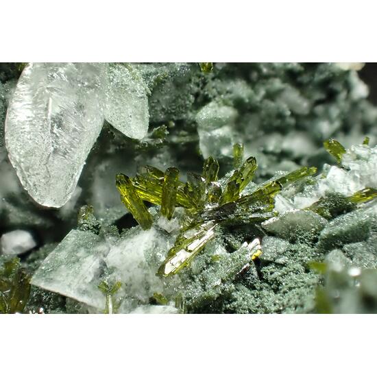 Epidote Prehnite Adularia & Scolecite