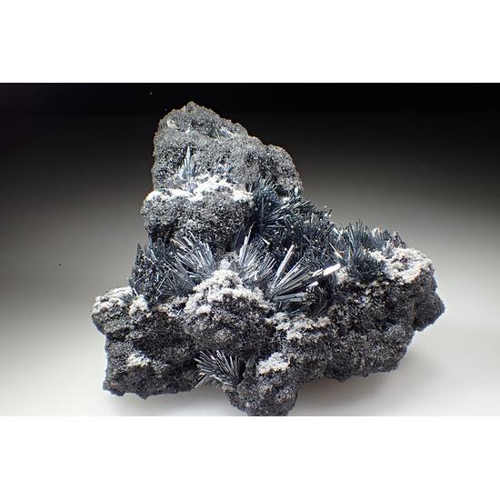 Stibnite & Calcite