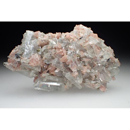 Rhodochrosite & Quartz