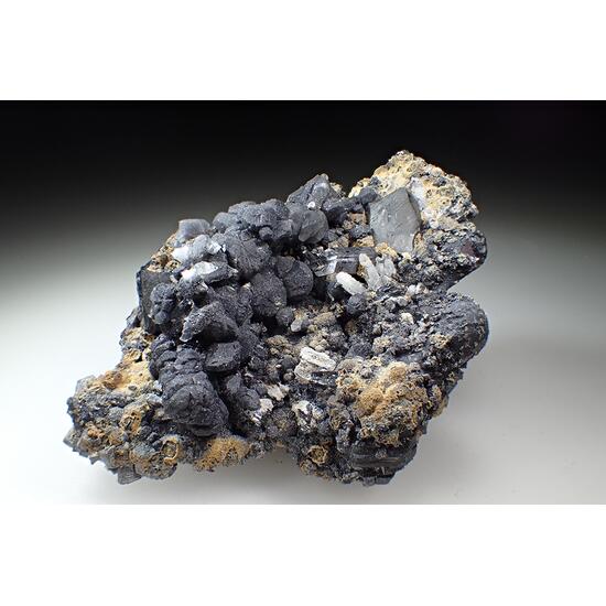 Calcite & Sphalerite & Arsenopyrite