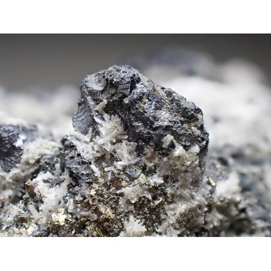 Silver & Acanthite & Laumontite