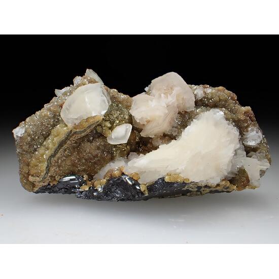 Siderite Pyrrhotite & Calcite