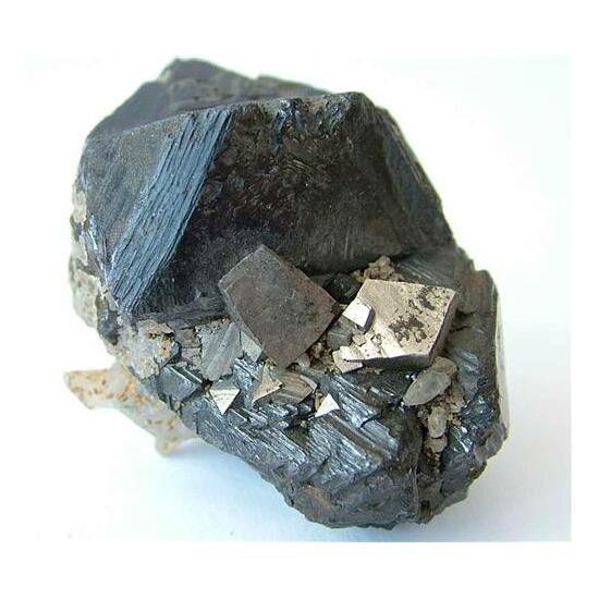 Arsenopyrite On Sphalerite