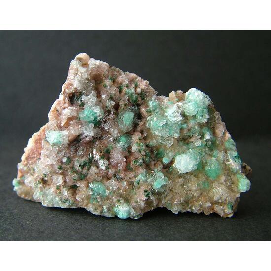 Devilline With Selenite On Ankerite