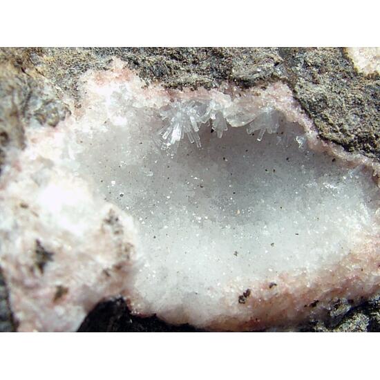 Natrolite On Gmelinite