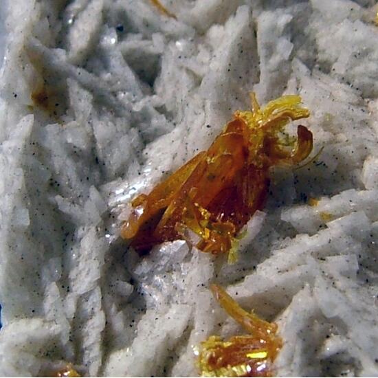 Orpiment On Dolomite