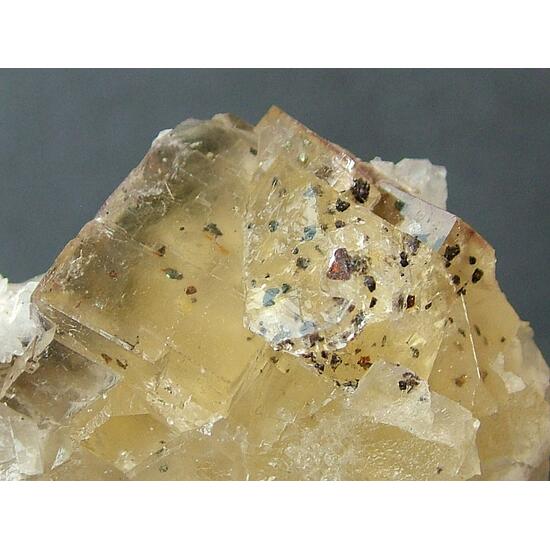 Baryte With Fluorite