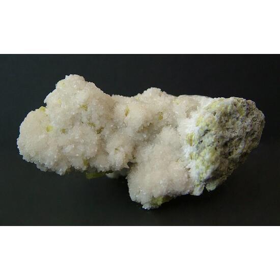 Aragonite With Native Sulphur