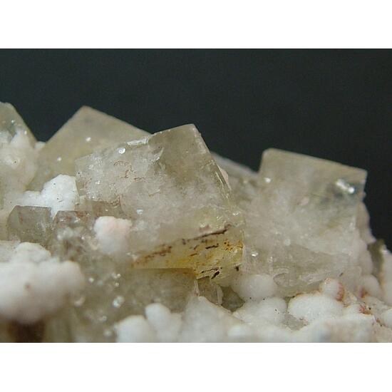Fluorite With Calcite