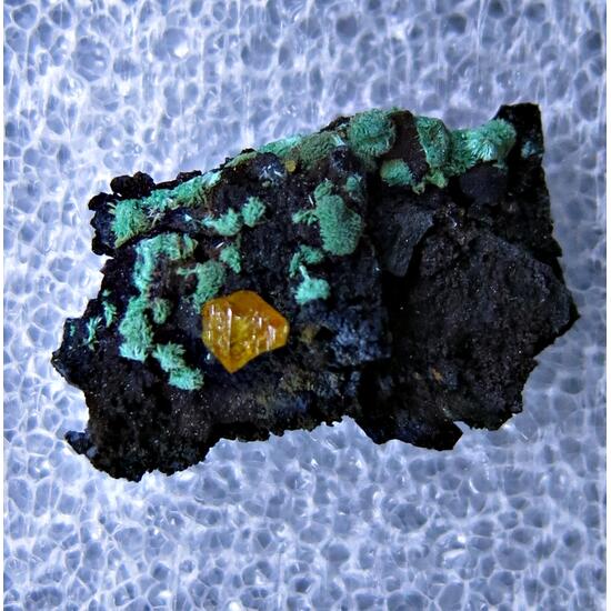 Wulfenite & Malachite