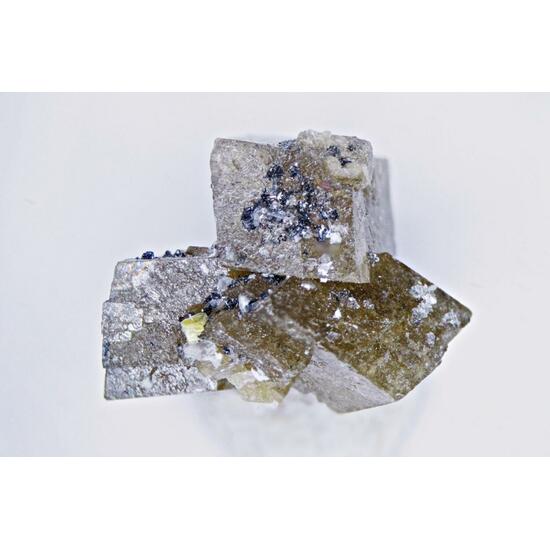 Thomasclarkite-(Y) & Siderite