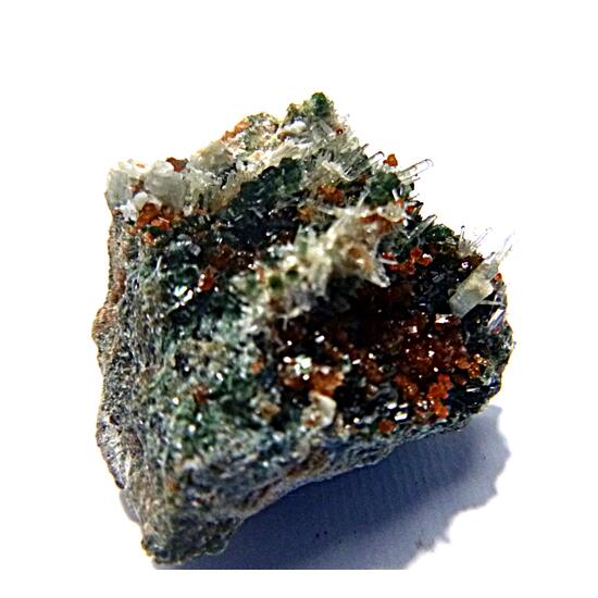 Diopside & Hessonite & Chlorite