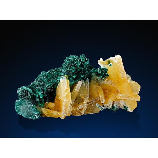 Baryte & Malachite