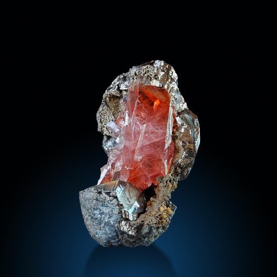 Rhodochrosite & Pyrite